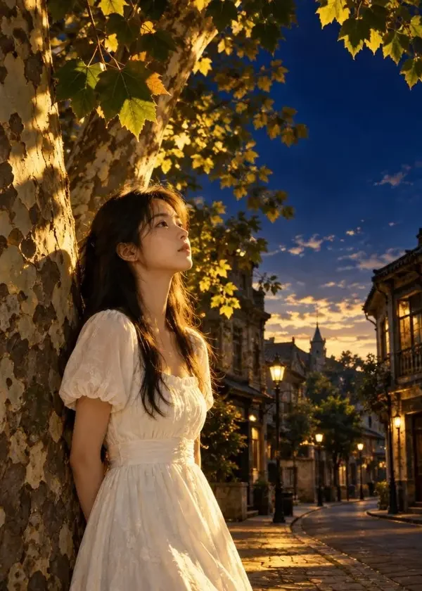 少女的时光机 短剧海报，穿越重生题材，十八岁的她给三十岁的自己写了一封信
